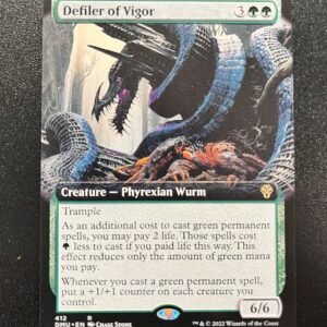 Defiler of Vigor (Extended Art) - MtG Proxy Dominaria United