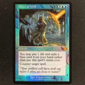 Force of Will (FOIL Retro Frame) - MTG Proxy Dominaria Remastered