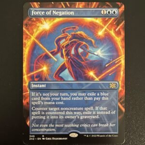 Force of Negation (Borderless) - MTG Proxy Double Masters 2022