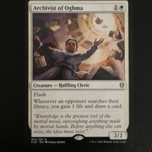 Archivist of Oghma - MTG Proxy Commander Legends CLB