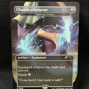 Chancla relámpago - Lightning Greaves - MTG Proxy Secret Lair Drop Series