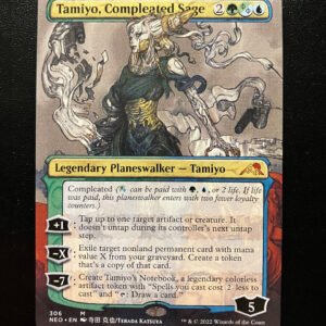 Tamiyo, Compleated Sage (Extended Art) - MTG Proxy Kamigawa: Neon Dynasty