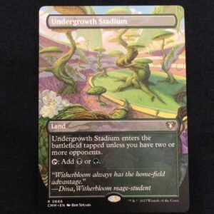 Undergrowth Stadium (Borderless) - MTG Proxy Commander Masters