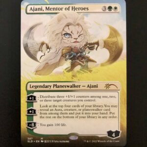 Ajani, Mentor of Heroes - MTG Proxy Secret Lair Drop Series