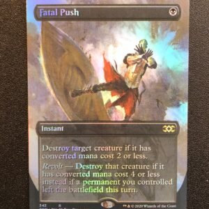 Fatal Push (Foil Showcase) - MTG Proxy Double Masters