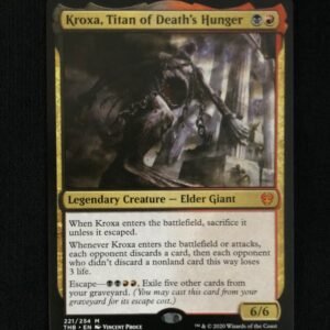 Kroxa, Titan of Death's Hunger - MTG Proxy Theros