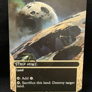Strip Mine (0040) (Borderless) - MTG Proxy Edge of Eternities: Stellar Sights