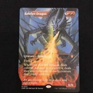 Balefire Dragon (Borderless) - MTG Proxy Commander Masters