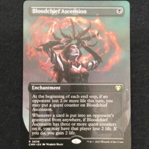Bloodchief Ascension (Borderless) - MTG Proxy Commander Masters