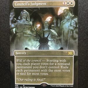 Council's Judgement (Showcase) - MTG Proxy Double Masters