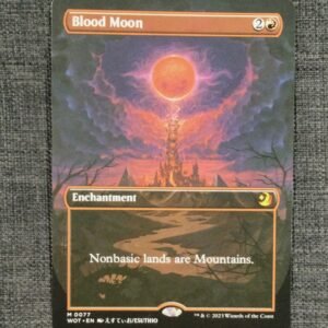 Blood Moon (Anime Borderless) - MTG Proxy Wilds of Eldraine: Enchanting Tales