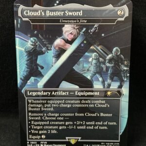 Cloud's Buster Sword - Umezawa's Jitte - MTG Proxy Secret Lair Drop Series