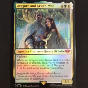 Aragorn and Arwen, Wed (FOIL) - MtG Proxy Universes Beyond: The Lord of the Rings: Tales of Middle-earth