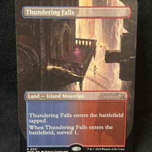 Thundering Falls (Borderless) - MTG Proxy Murders at Karlov Manor