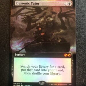 Demonic Tutor (FOIL Box Topper) - MTG Proxy UMA