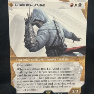 Altair Ibn-La'Ahad (Showcase) - MTG Proxy Universes Beyond: Assassin's Creed