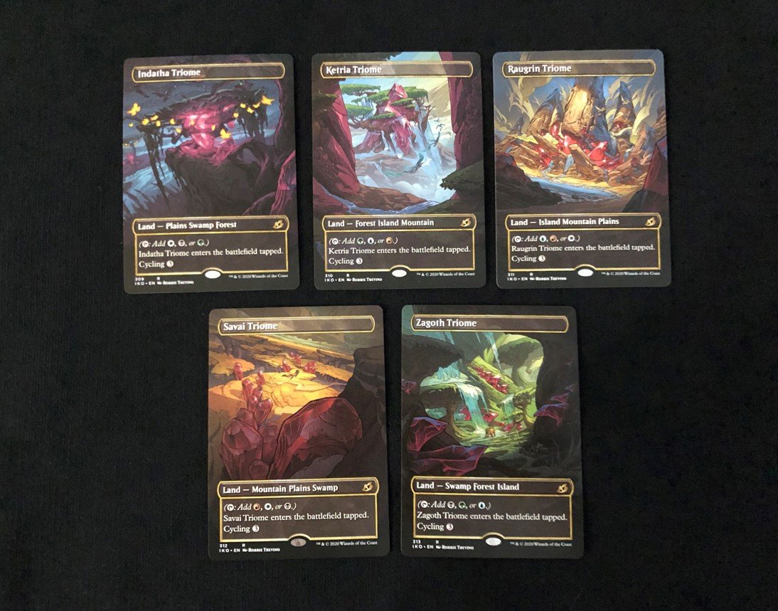 Triome Set (FOIL) - MtG Ikoria - Image 2