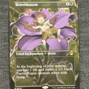 Bitterblossom (Anime Borderless) - MTG Proxy Wilds of Eldraine: Enchanting Tales