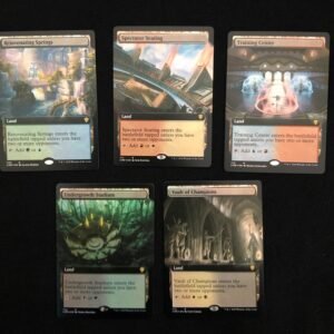 Bond / Crowd Land Set Enemy (FOIL) - MtG Commander Legends