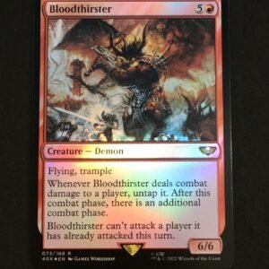 Bloodthirster (Foil) - MTG Proxy Universes Beyond: Warhammer 40,000