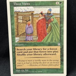 Three Visits - MTG Proxy Portal Three Kingdoms