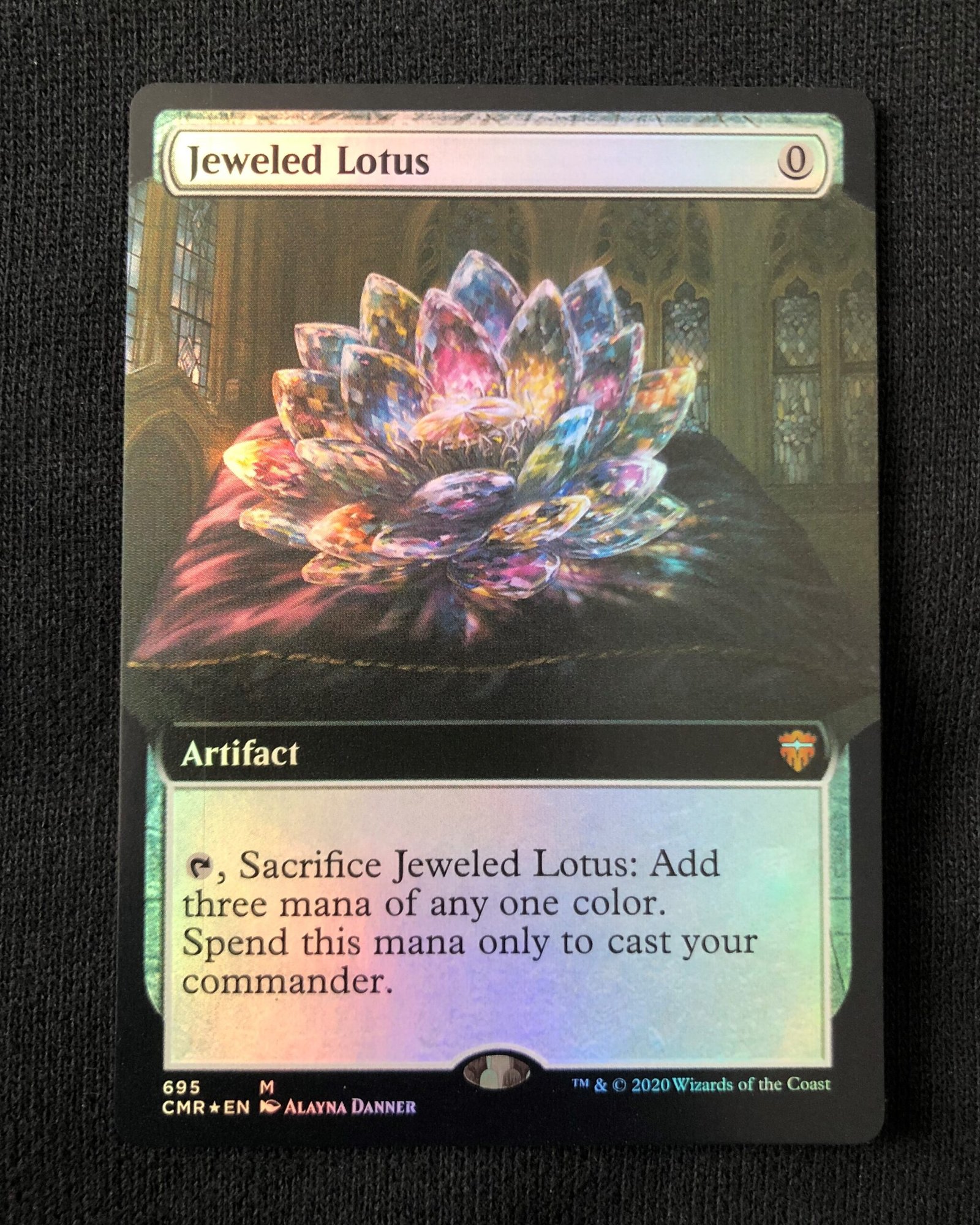 Jeweled Lotus (Foil Showcase) - MTG Proxy Commander Legends