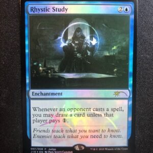 Rhystic Study (Foil) - MTG Proxy Judge Gift