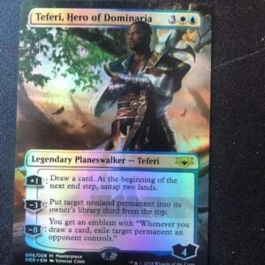 Teferi, Hero of Dominaria (Foil) - MTG Proxy Mythic Edition