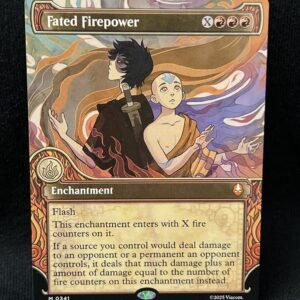 Fated Firepower (Showcase) - MTG Proxy Avatar: The Last Airbender