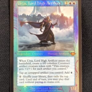 Urza, Lord High Artificer (Foil Vintage) - MTG Proxy Modern Horizons 2