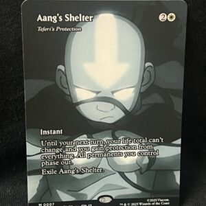 Aang's Shelter - Teferi's Protection (Borderless) - MTG Proxy Avatar: The Last Airbender: Eternal-Legal
