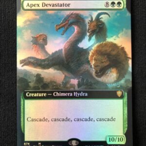 Apex Devastator (Foil Showcase) - MTG Proxy Commander Legends